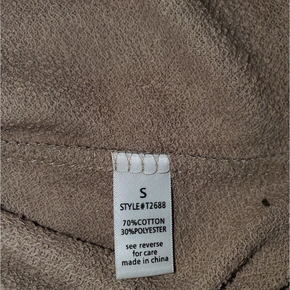 Distressed Sweatshirt Dress/Tunic  - Picture 6 of 8